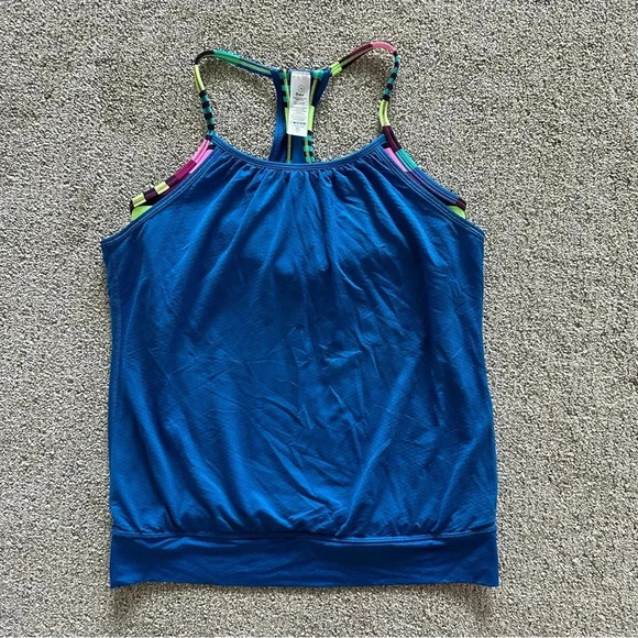 Ivivva by Lululemon Girl's Double Dutch Tank Top Size 14 - Picture 1 of 7